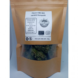 Fleur de CBD Bio Kompolti – Chanvre naturel du Périgord
